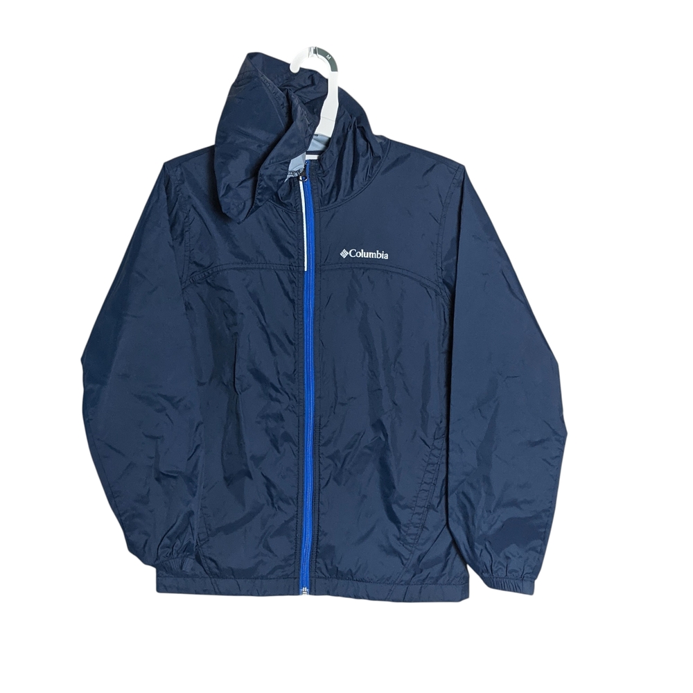 Like New Columbia Boys Rain Jacket Size M 10-12